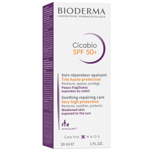 Crema pentru piele pigmentata Bioderma Cicabio+, SPF 50+, 40 ml - Img 2