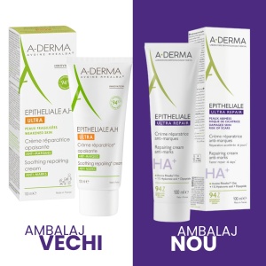 Crema reparatoare A-Derma Epitheliale A.H. Ultra pentru piele cicatrizata, 100 ml - Img 2