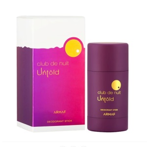 Deodorant stick Armaf Club De Nuit Untold, Unisex, 75 ml