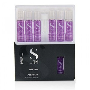 Fiole tratament de stralucire Alfaparf Semi Di Lino Sublime Shine Lotion - Img 2
