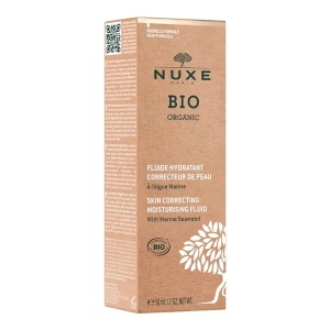 Fluid Hidratant Corector, Bio Organic Nuxe pentru ten normal si mixt, 50 ml