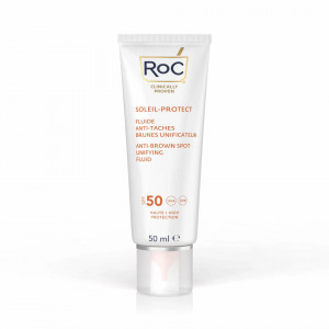 Fluid iluminant impotriva petelor pigmentare, Roc Soleil Protect Anti-Brown Spot Unify Fluid, SPF50+, 50 Ml