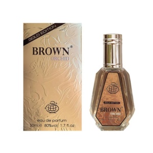 Fragrance World Brown Orchid Gold Edition, Apa de Parfum, Unisex, 50 ml