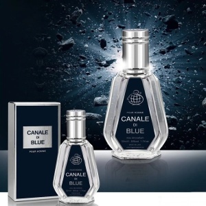 Fragrance World Canale di Blue, Apa de Parfum, Barbati, 50 ml