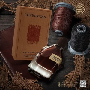 Fragrance World Cuero Pura, Apa de Parfum, Unisex, 70 ml