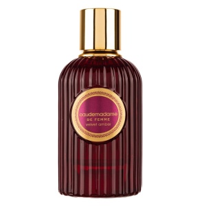 Fragrance World Eaudemadame De Femme Velvet Amber, Apa de Parfum, Femei, 100 ml