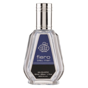 Fragrance World Fiero Bleu Man, Apa de Parfum, 50 ml
