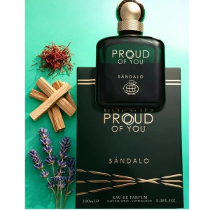Fragrance World Proud of You Sandalo, Apa de Parfum, Barbati