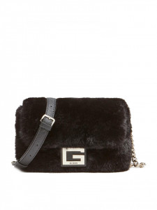 Geanta crossbody Guess Gwen Convertible Xbody Flap