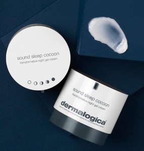 Gel Crema de Noapte Dermalogica Daily Skin Health - Sound Sleep Cocoon cu Extract de Arbore de Matase Persan,  Pentru Fata si Gat, 50 ml