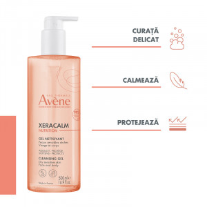 Gel de curatare Avene Xeracalm Nutrition, 500 ml