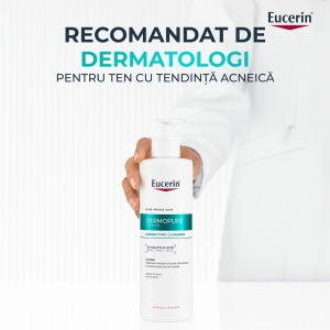 Gel de curatare regenerant cu 2% acid salicilic Dermo Pure, 400 ml, Eucerin