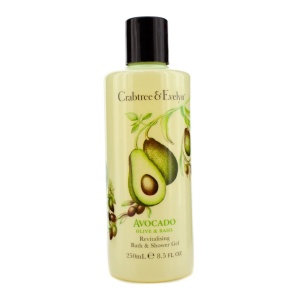 Gel de dus pentru toate tipurile de piele Crabtree & Evelyn, Avocado, Revitalising, Shower, 250 ml
