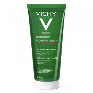 Gel purificator pentru curatarea tenului Vichy Normaderm Phytosolution, 200 ml