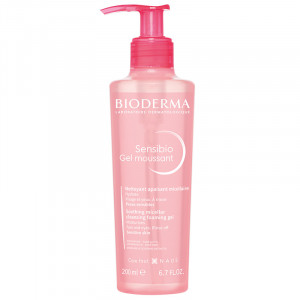 Gel spumant calmant si hidratant Sensibio Bioderma, 200 ml