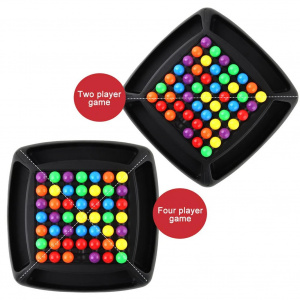 Joc de Societate Rainbow Ball Chess Game Board Asociere Culori