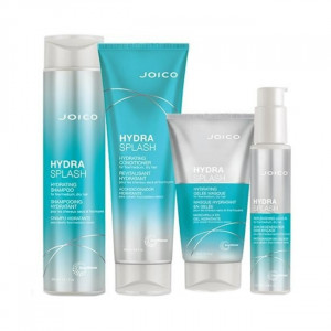 Kit pentru ingrijirea parului Joico HydraSplash Hydrating Sampon 300 ml + Balsam 250 ml + Masca 150 ml + Tratament 100 ml