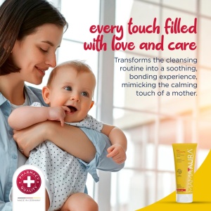 Lapte de curatare pentru bebelusi Baby Care Mamaaura, 200 ml