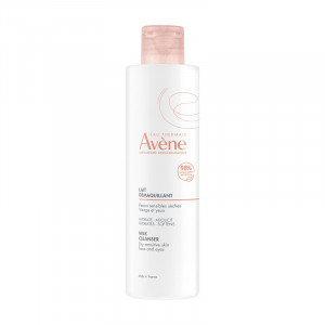 Lapte demachiant pentru tenul sensibil si uscat, Leche limpiadora desmaquillante, Avene, 200 ml