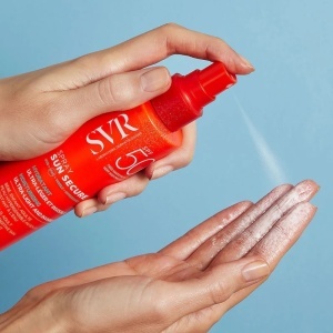 Lapte-spray hidratant SPF 50+ Sun Secure, 200 ml, SVR