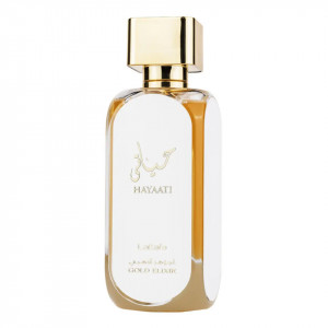 Lattafa Perfumes Hayaati Gold Elixir Apa de Parfum, Femei, 100ml