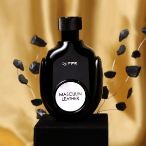 Leather Riiffs, Apa de Parfum, Barbati, 100ml - Img 2