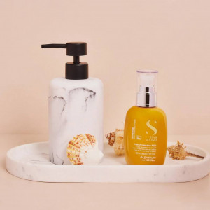 Leave-in pentru Protectie Solara, Alfaparf Semi di Lino Sunshine Hair Protective Milk, 125 ml
