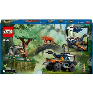 Lego City Camionul off-road al unui explorator al junglei 60426, 6 ani+, 314 piese - Img 3