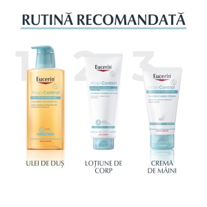 Lotiune hidratanta si calmanta de corp, AtopiControl Eucerin, 400 ml