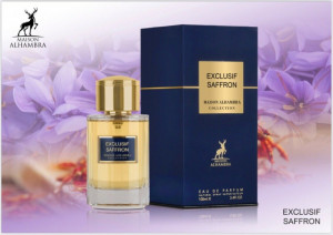 Maison Alhambra Exclusif Saffron Apa de Parfum Unisex, 100 ml - Img 2
