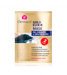 Masca pentru fata, 2x8 g Gold Elixir