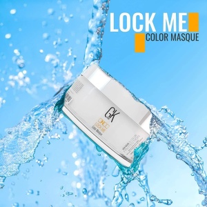 Masca protectie a culorii GK HAIR, Lock Me, Hair Treatment Cream Mask