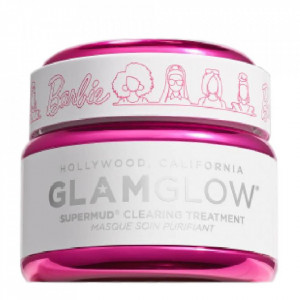 Masca tratament pentru curatare Supermud, Editie limitata Barbie X Glamglow