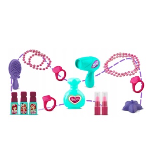 Masuta de Toaleta cu Lumini si Sunete, Set de Frumusete pentru Fetite, Pretty Beauty