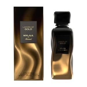 Nylaa by Rasasi Layers of Gold Extract de Parfum, Barbati, 100 ml