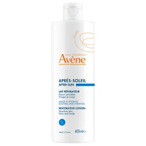 Pachet Avene – Ulei protectie solara satinat SPF 30 200 ml + Fluid anti-imbatranire SPF 50+, 40 ml + Lotiune reparatoare dupa plaja, 400 ml