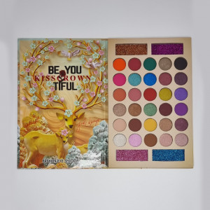 Paleta de farduri 34 color Kiss Crown Be You Tiful - Img 3