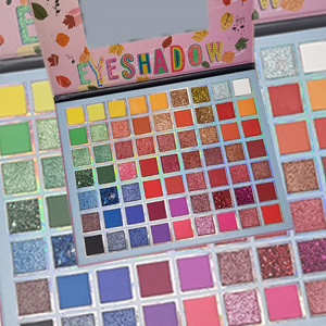 Paleta de farduri 63 Color Fabbla I Love Pink Eyeshadow - Img 5