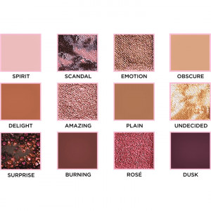 Paleta de farduri Eveline Shocking Nudes, 12 nuante - Img 2