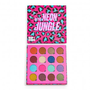 Paleta de farduri Makeup Revolution London Obsession,  In the Neon Jungle
