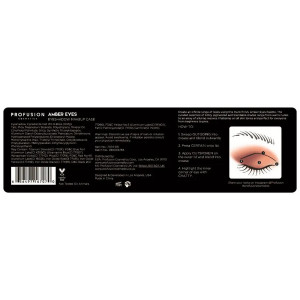 Paleta de farduri Profusion Eyeshadow Case Amber - Img 3