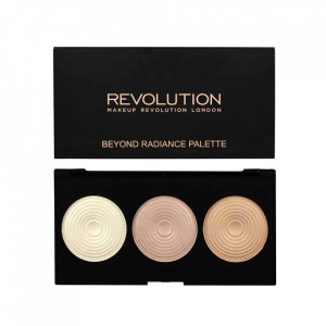 Paleta iluminatoare MAKEUP REVOLUTION 3 Radiant Lights Highlighter Palette - Beyond Radiance