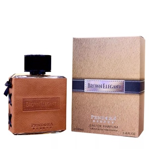 Paris Corner Pendora Scents Brown Elegant, Apa de Parfum, Barbati, 100 ml