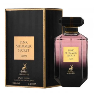 Pink Shimmer Secret Oud Maison Alhambra, Apa de Parfum Femei, 100 ml