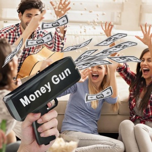  Pistol de Aruncat Bani Super Money Gun
