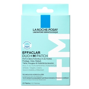 Plasturi anti-eruptii cutanate invizibili si ultra subtiri La Roche-Posay Effaclar Duo +M Patch, 22 bucati