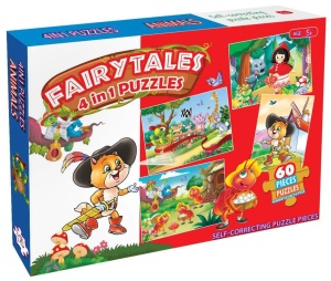 Puzzle 4 In 1 mic Classic Fairy Tales