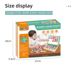 Puzzle Magnetic Pentru Recunoasterea Drapelului National