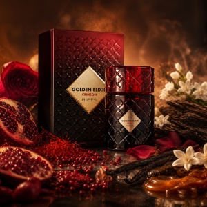 Riiffs Golden Elixir Crimson, Extract de Parfum, Unisex, 100 ml