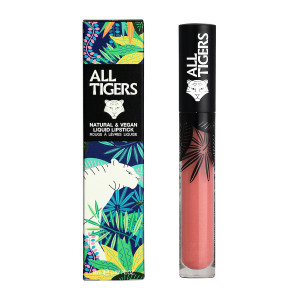 Ruj lichid mat Natural & Vegan All Tigers 696 Chase your dreams, Roz, 8 ml
